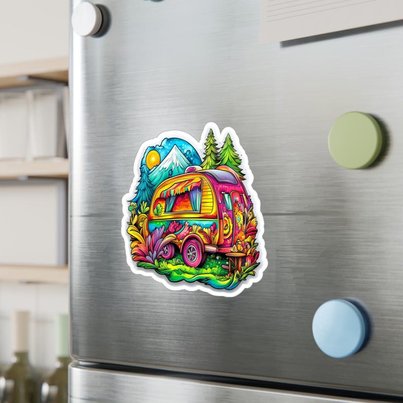Camper Kiss-Cut Vinyl Sticker