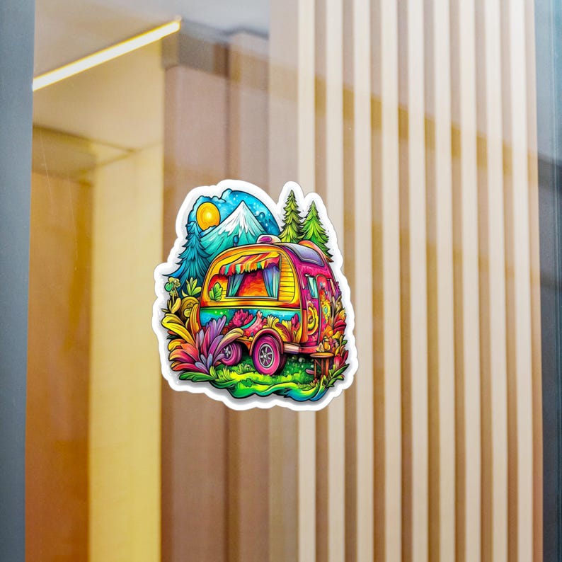 Camper Kiss-Cut Vinyl Sticker
