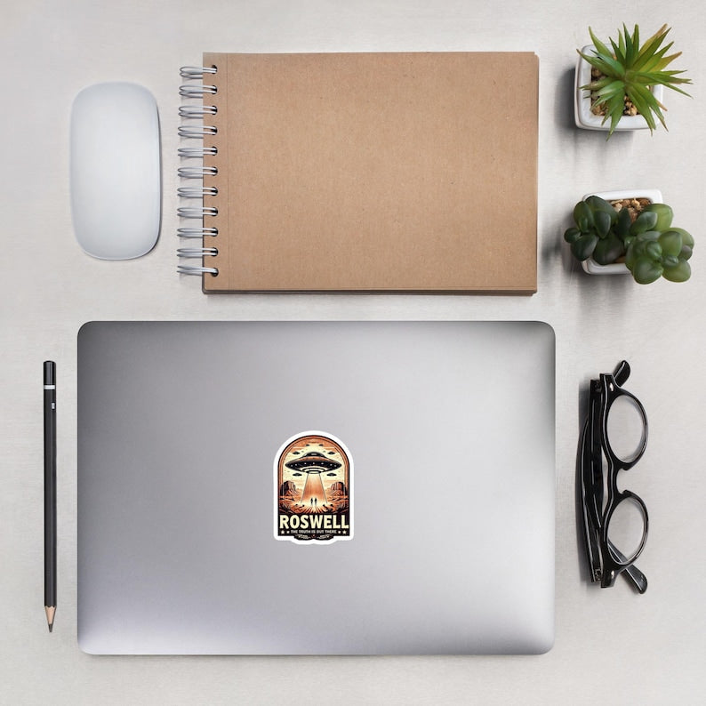 Roswell UFO Sticker