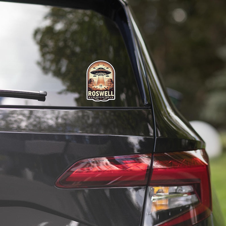 Roswell UFO Sticker