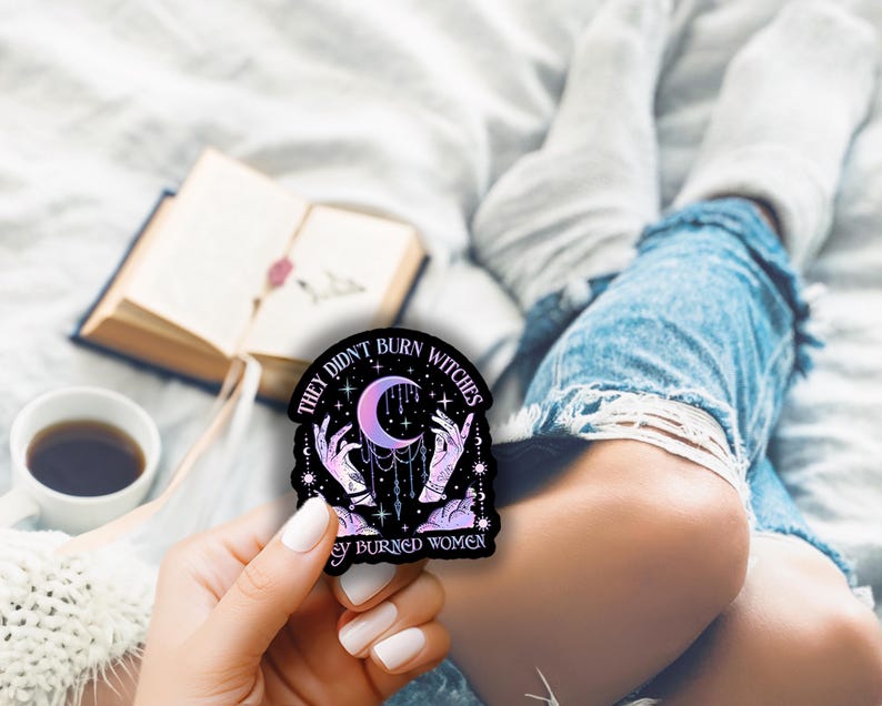 They Didn't Burn Witches Sticker