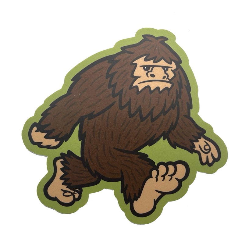 Bigfoot Cute Sticker