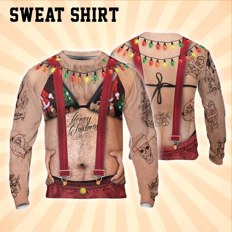 Naughty Christmas All Over Print Shirt