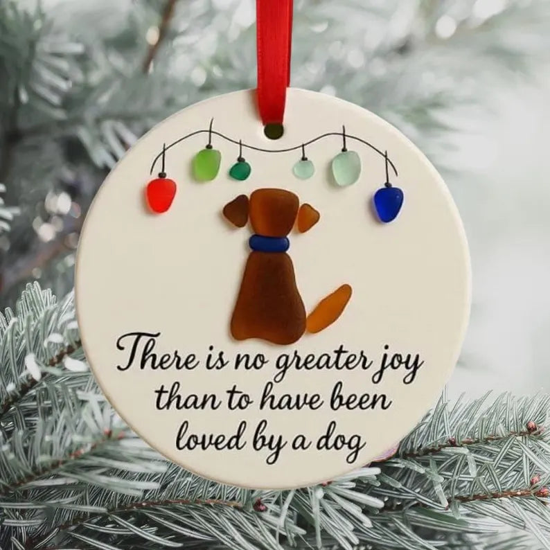 Pet Memorial Christmas Ornament
