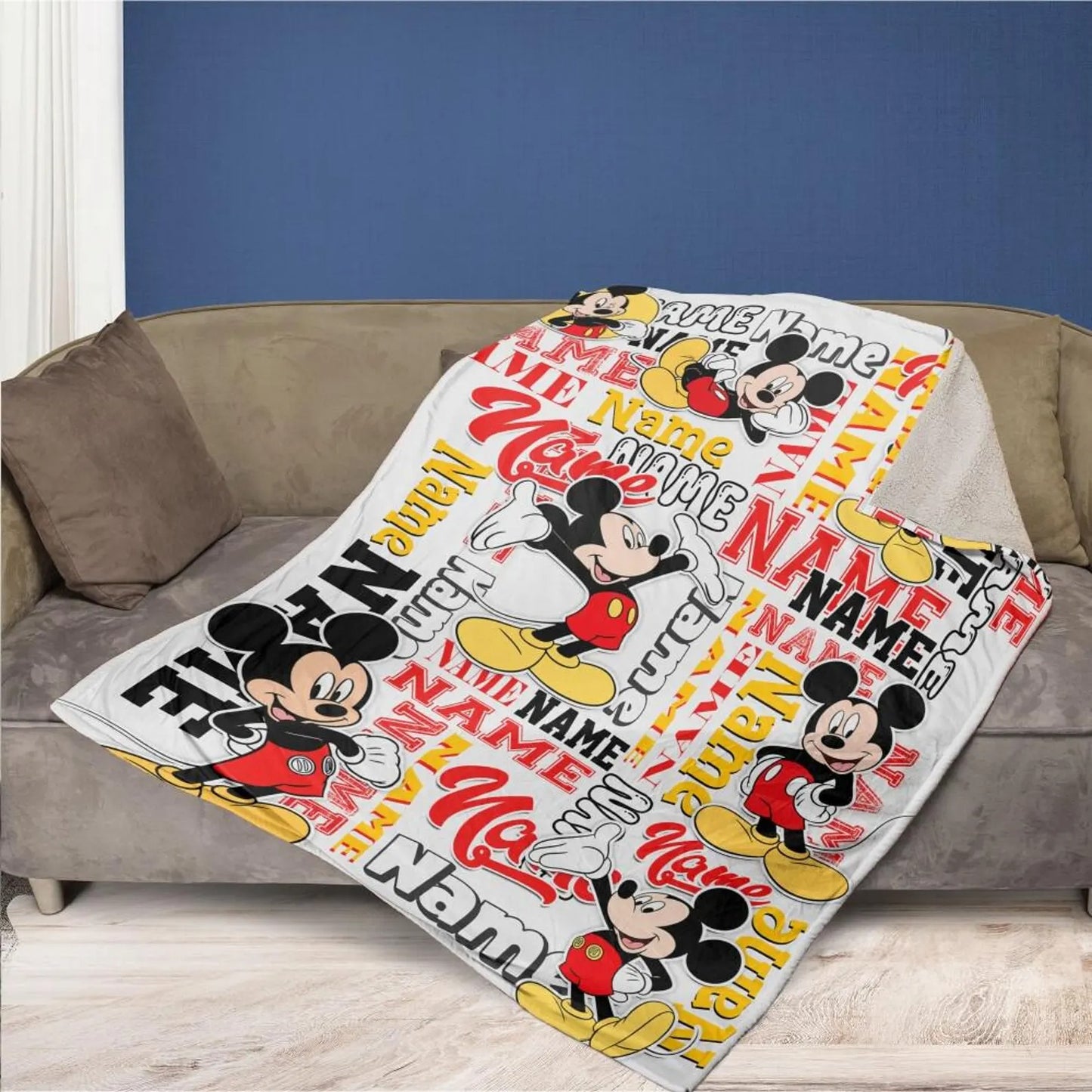 Personalized Mouse Blanket