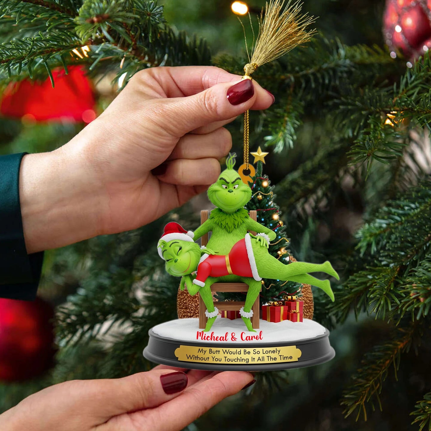 Couple Ornament Christmas - Personalized Christmas Gifts