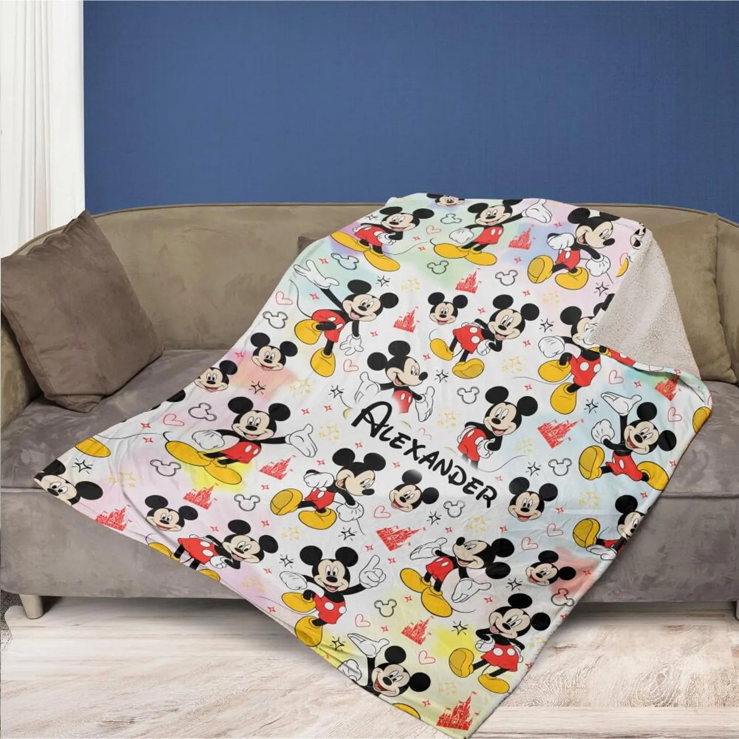 Personalized Mouse Blanket