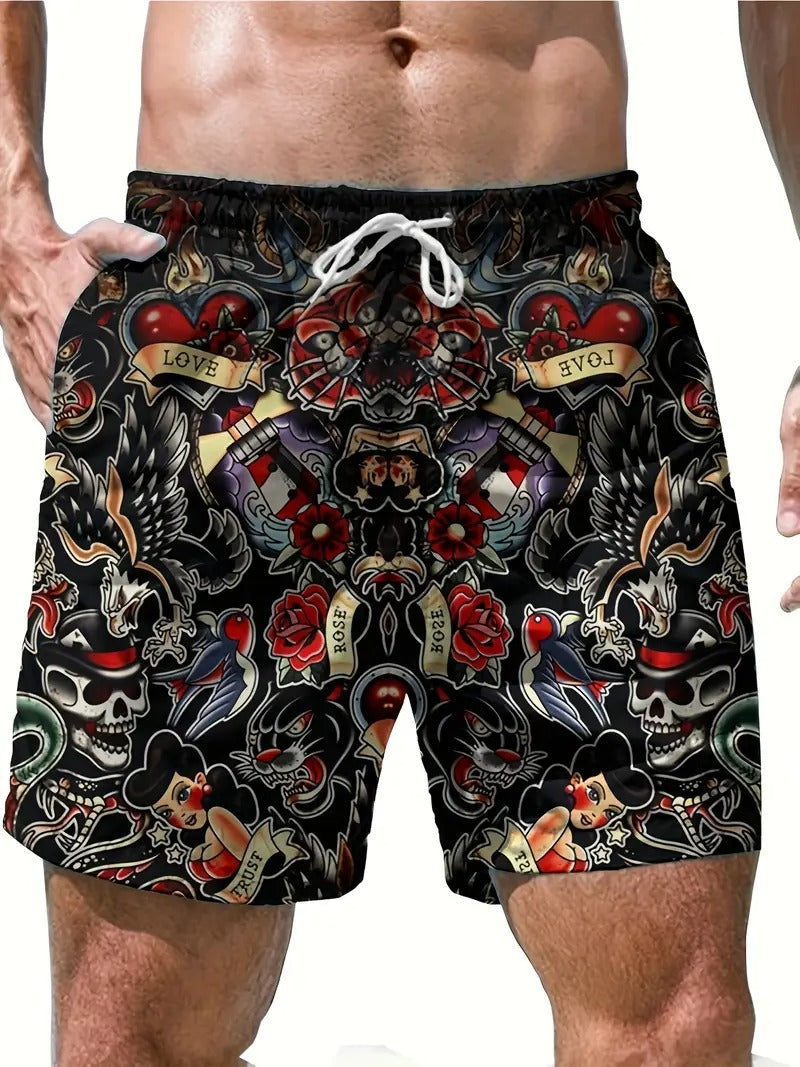 Skulls Limited Beach Short Quick Dry