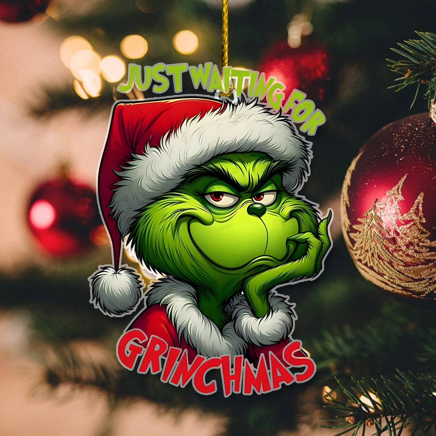 Christmas Funny Acrylic Ornament - Gift For Christmas