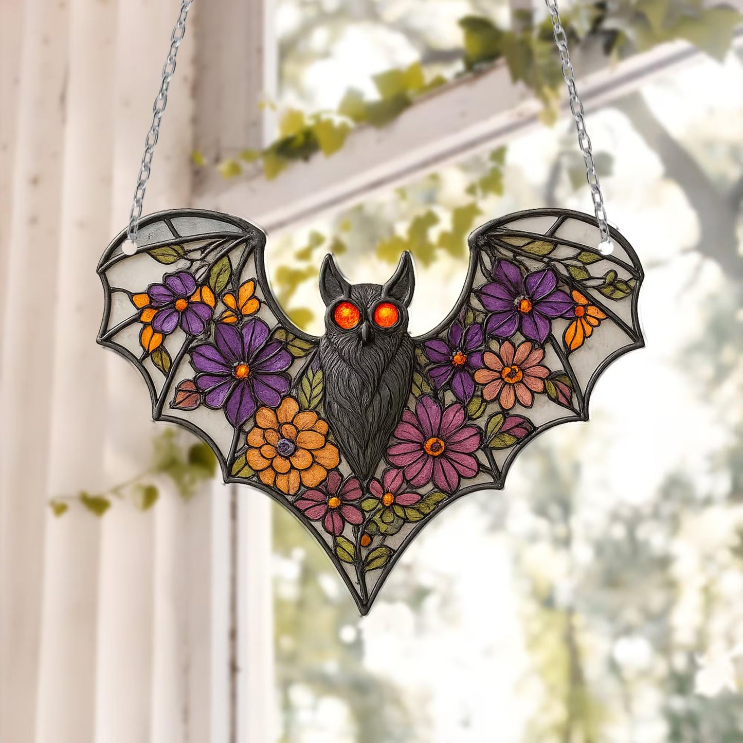 Black Bat, Bat Acrylic Window