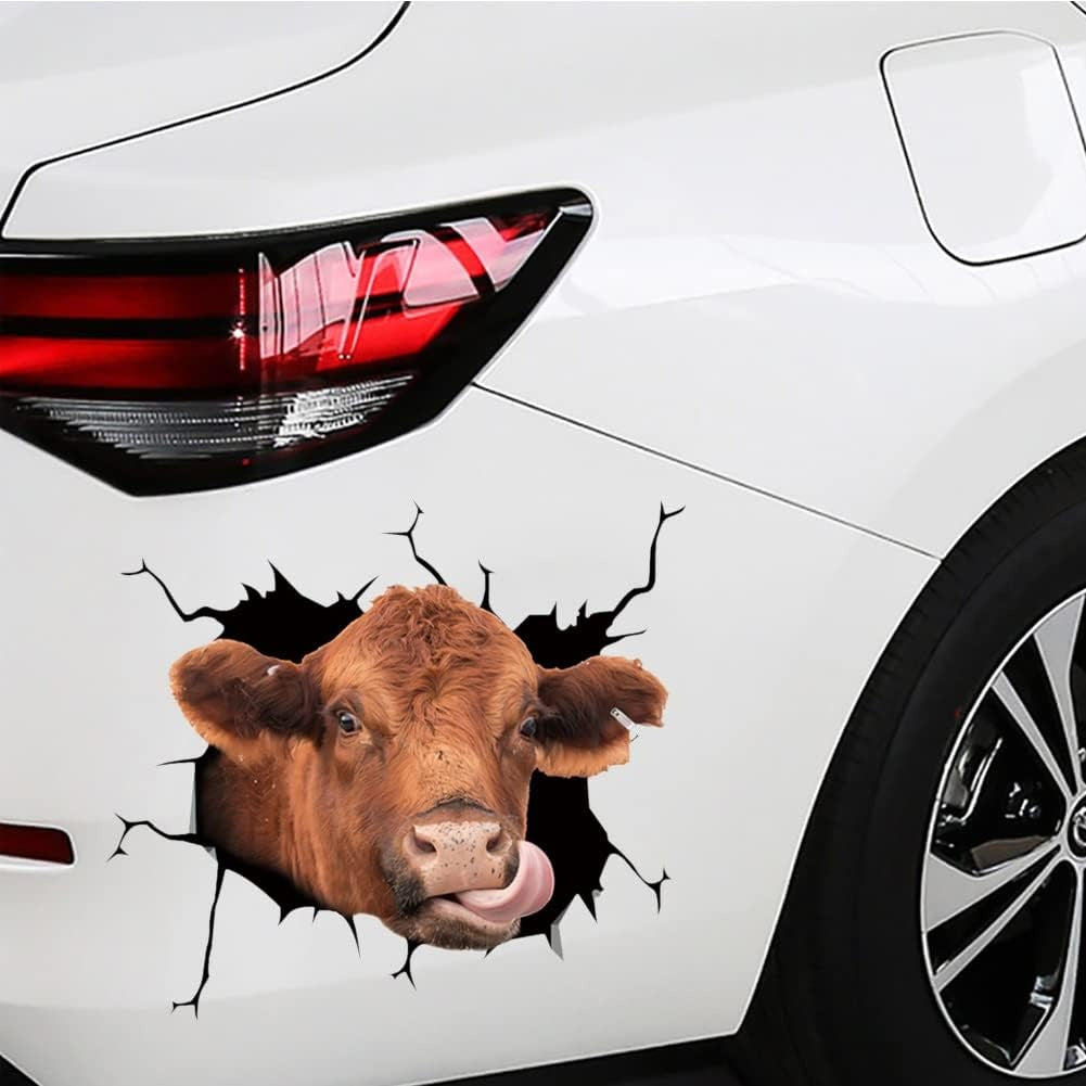 Funny Memes Custom Vinyl Decal, Cows Decal