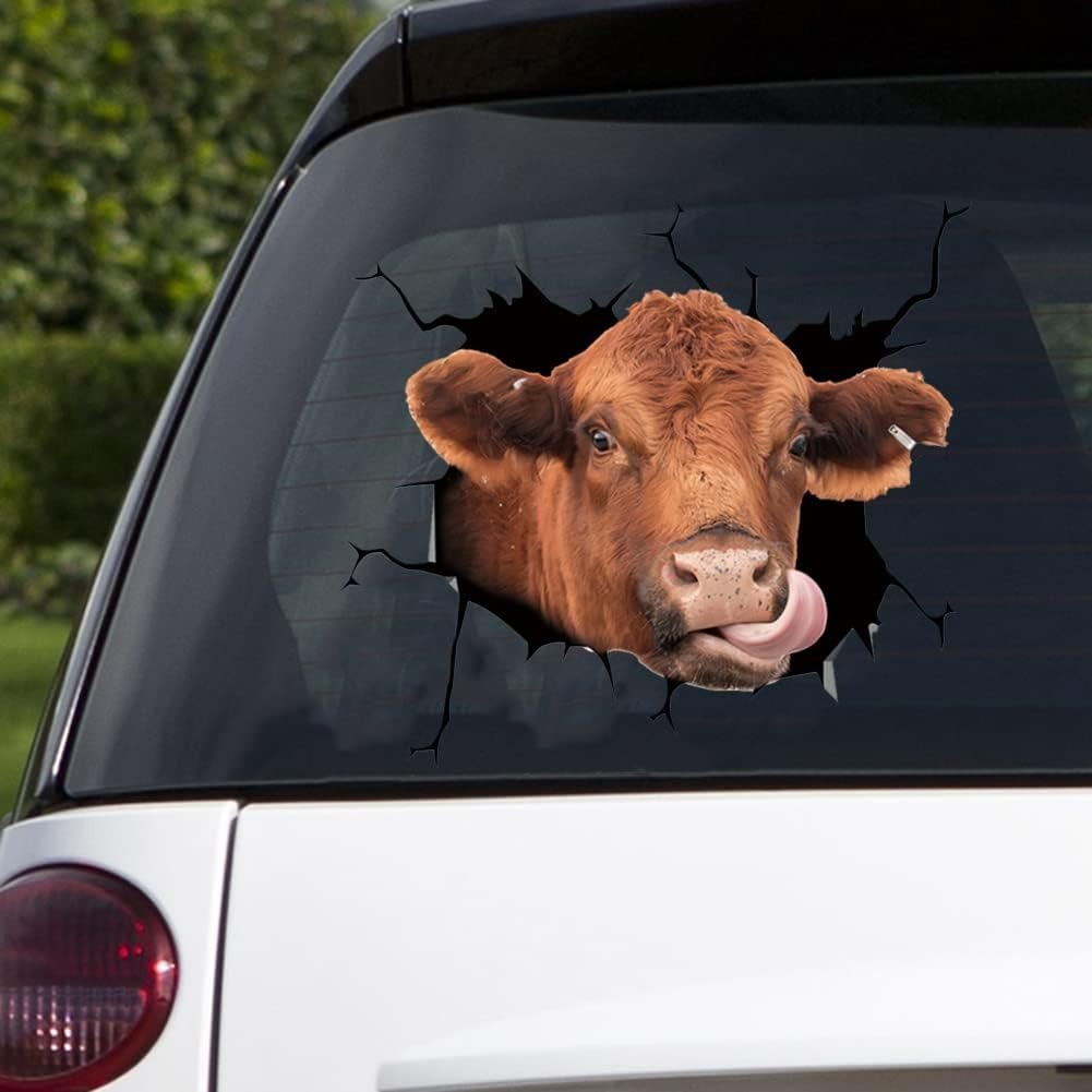 Funny Memes Custom Vinyl Decal, Cows Decal