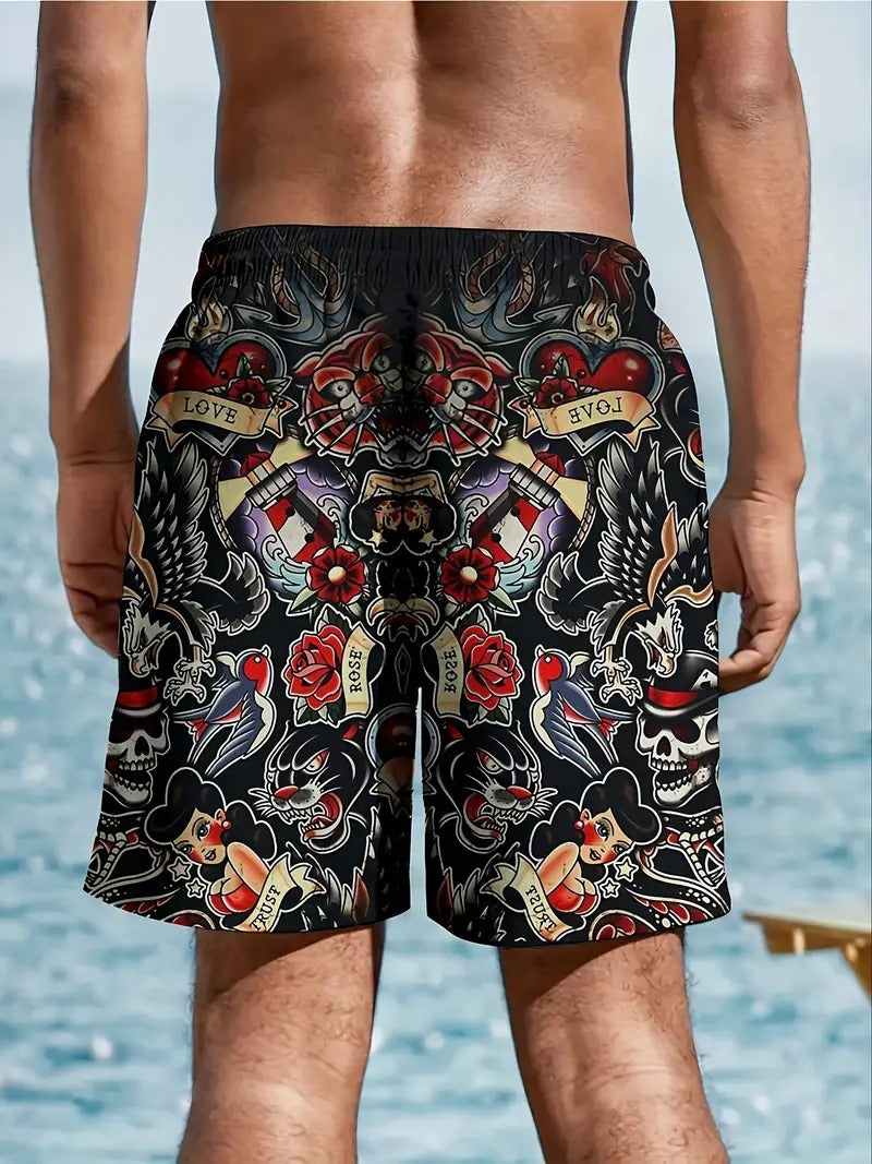 Skulls Limited Beach Short Quick Dry