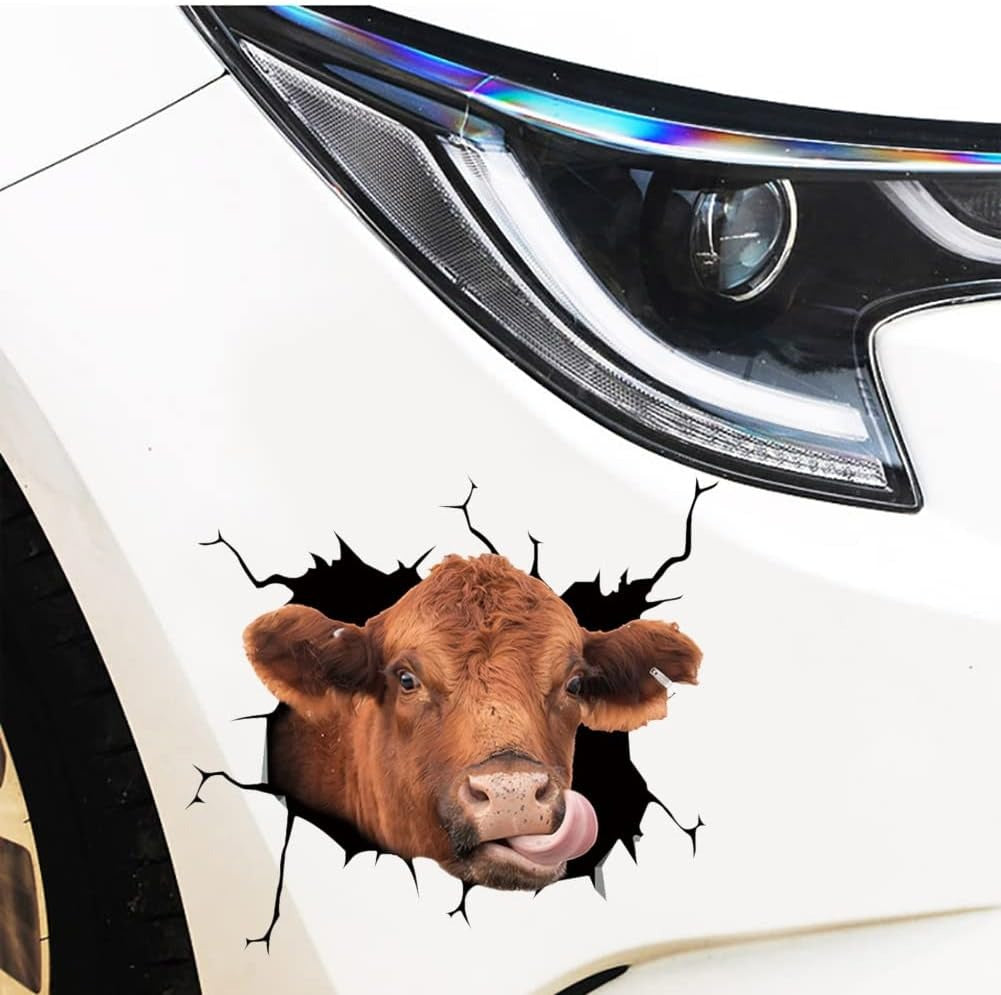 Funny Memes Custom Vinyl Decal, Cows Decal