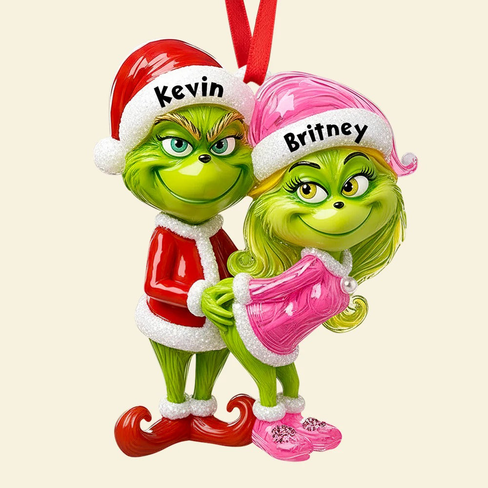 Couple Ornament Christmas - Personalized Christmas Gifts