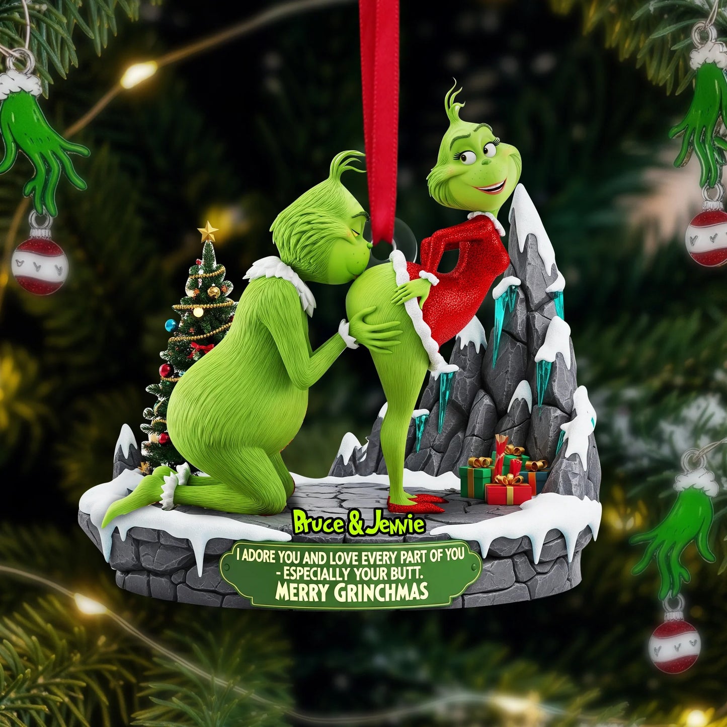 Couple Ornament Christmas - Personalized Christmas Gifts
