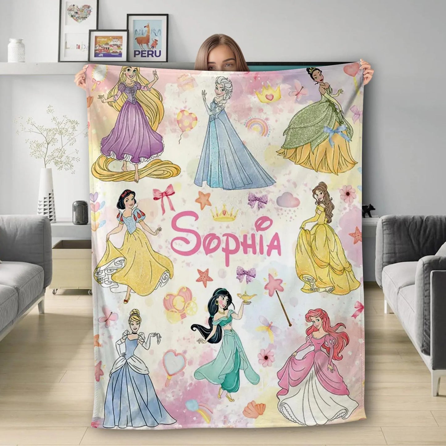 Personalized Gift for Boy and Girl Blanket