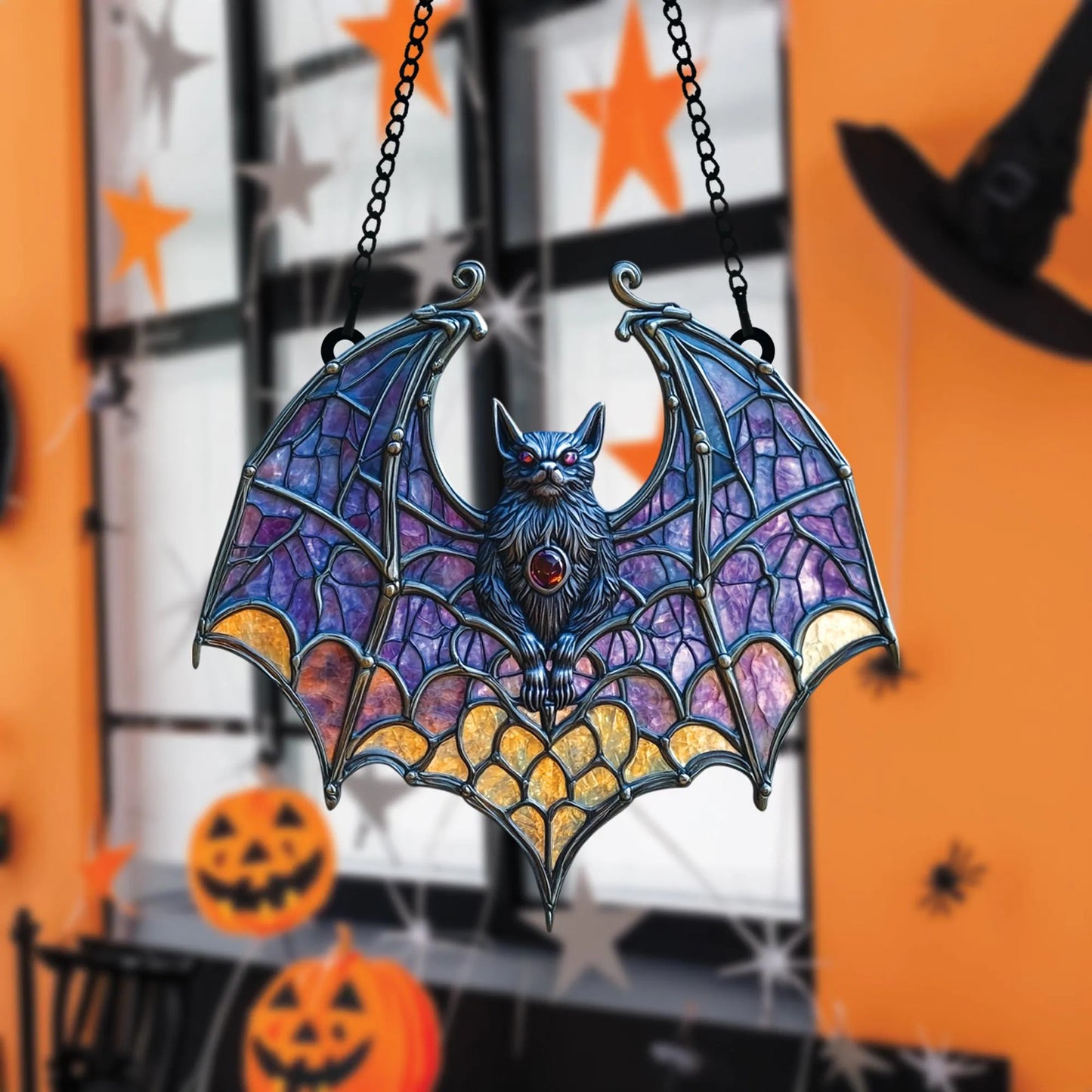 Gothic Bat Acrylic Window Suncatcher