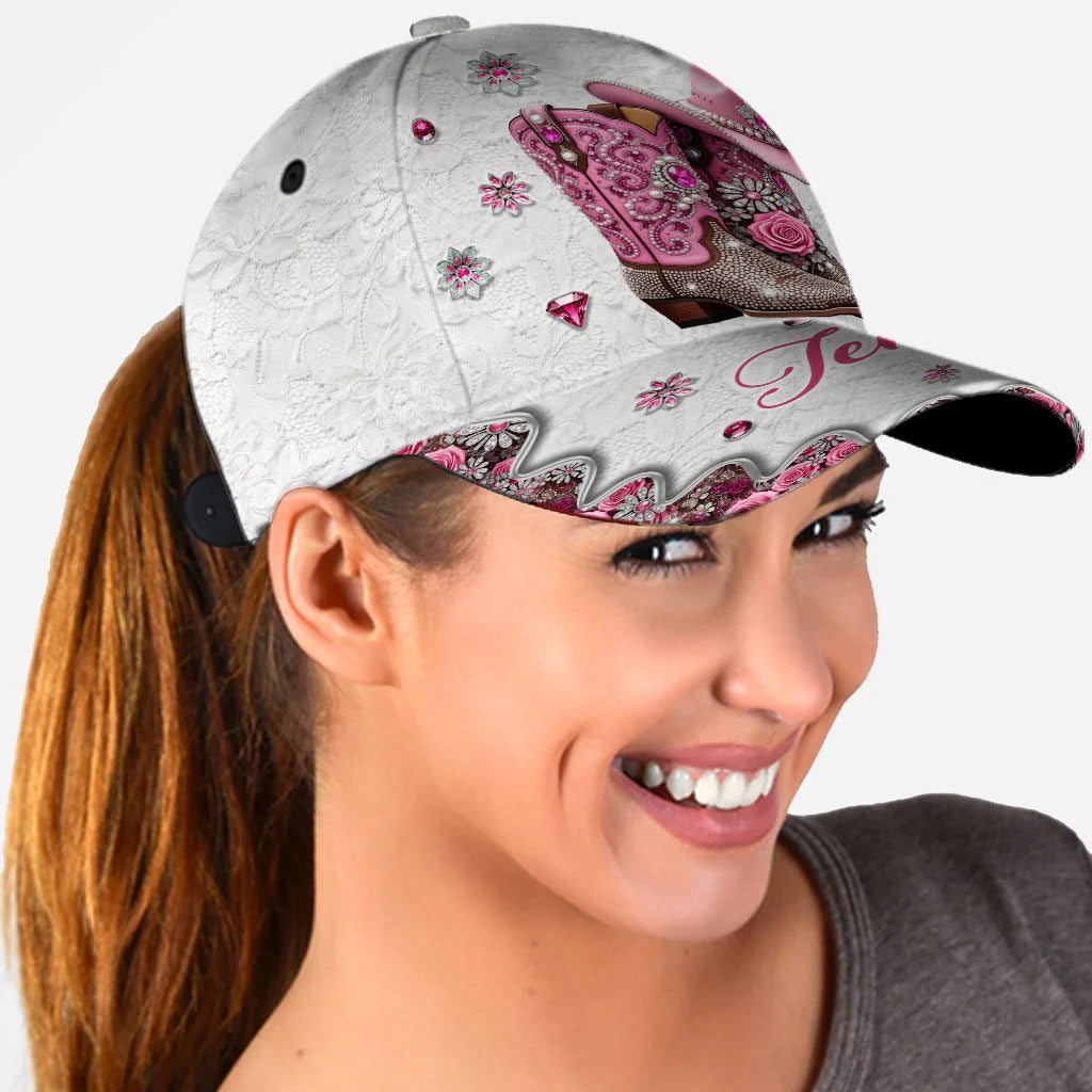 Cowgirl Boots - Personalized Classic Cap
