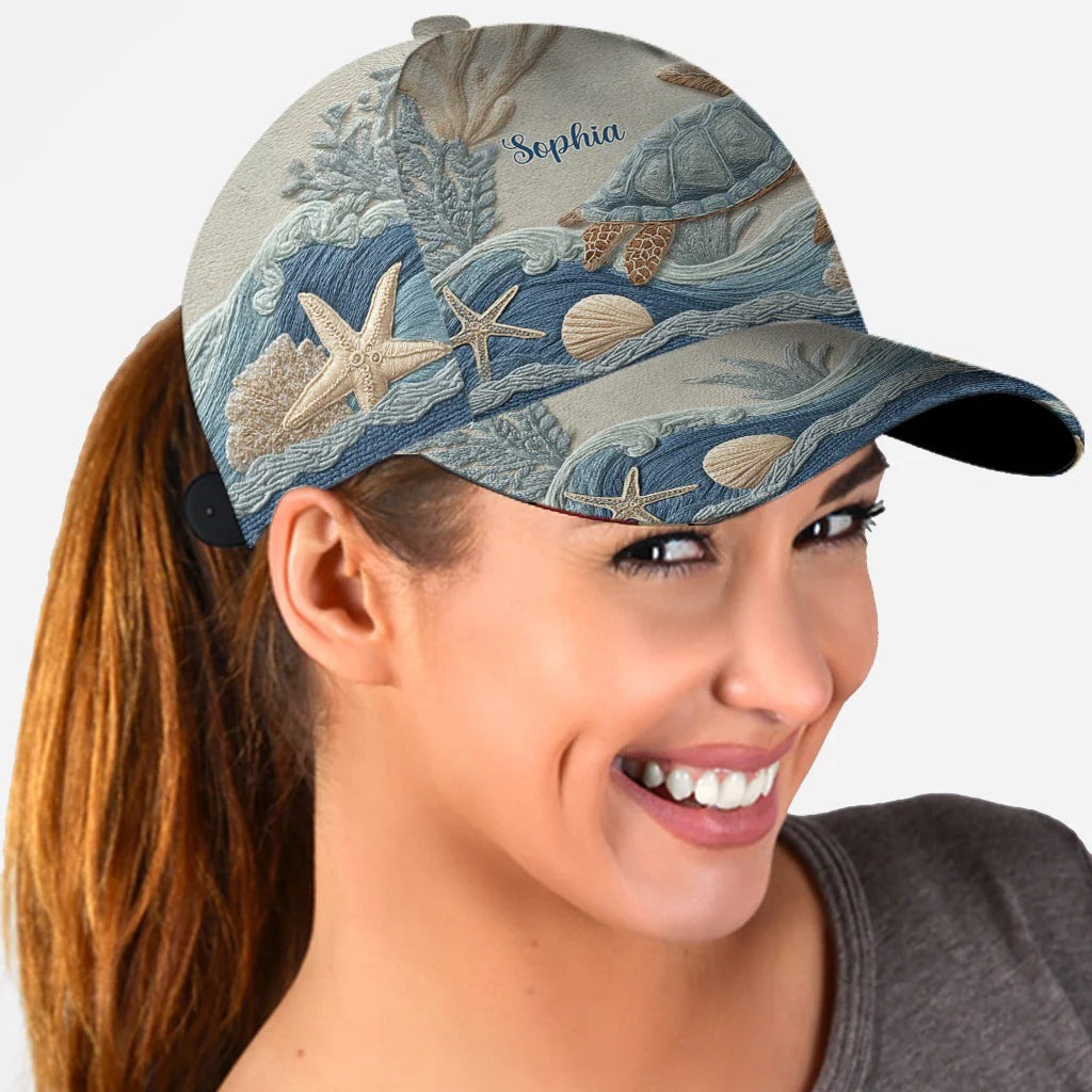 Turtle Spirit, Personalized Turtle Classic Cap