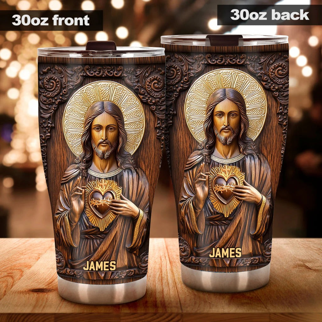 Jesus Lover - Personalized Jesus Tumbler
