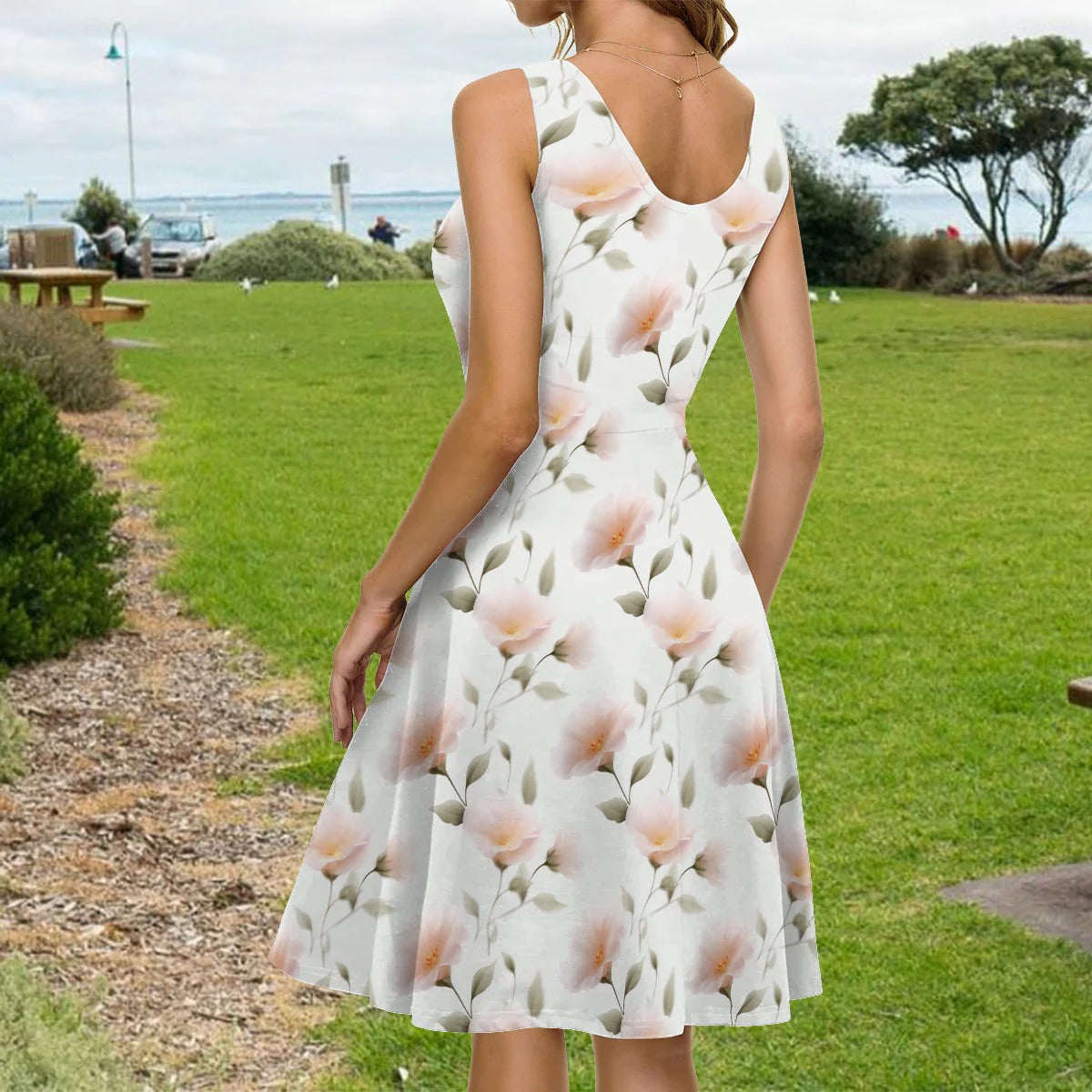 Cute Kittens - Personalized Sleeveless Dress