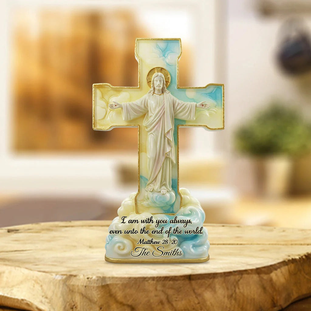 I Am With You Always - Personalized Custom Shaped Acrylic Plaque