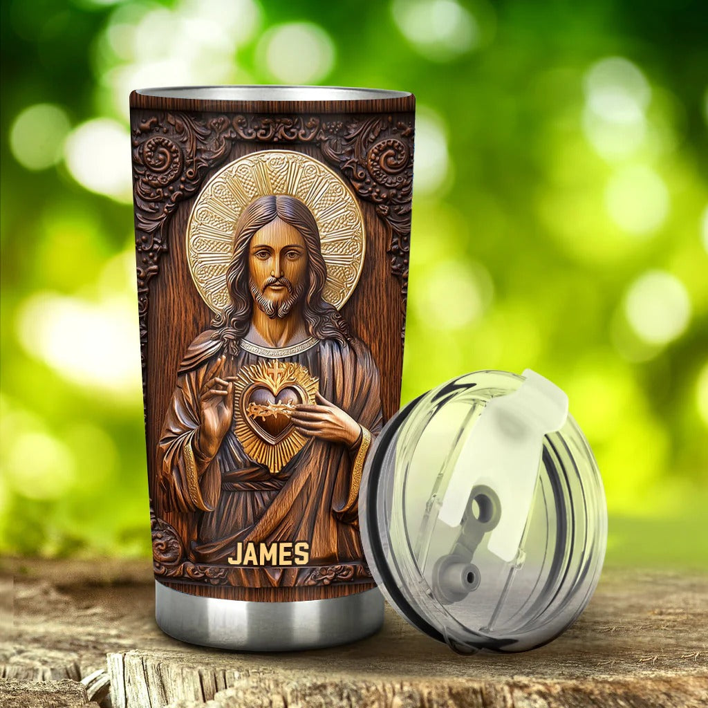 Jesus Lover - Personalized Jesus Tumbler