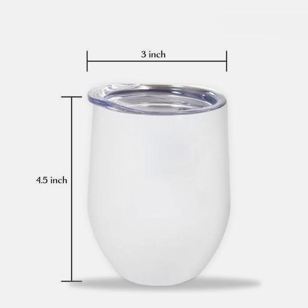 Triple Moon Pentacle - Personalized Witch Wine Tumbler