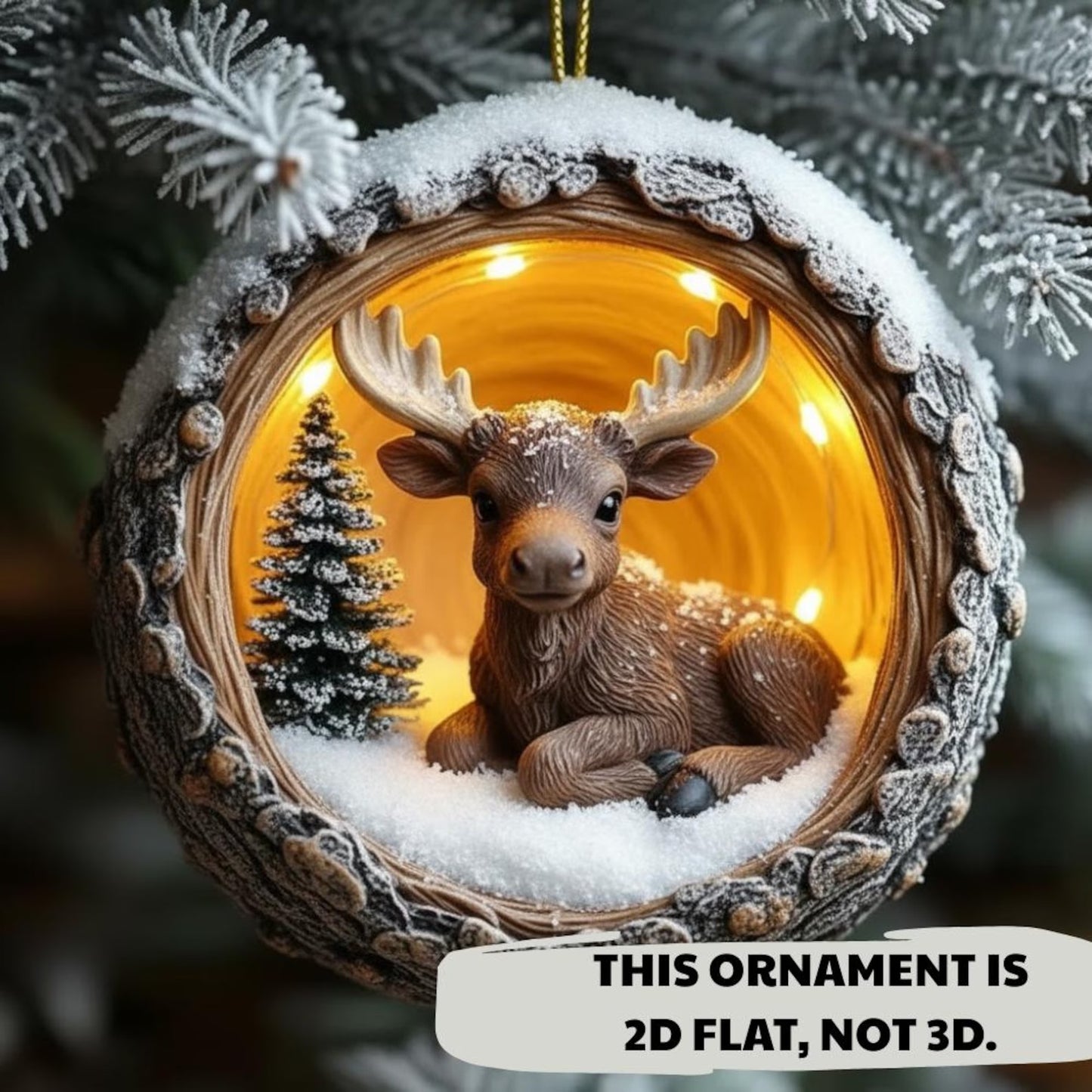 Deer Ornament - Christmas Gift