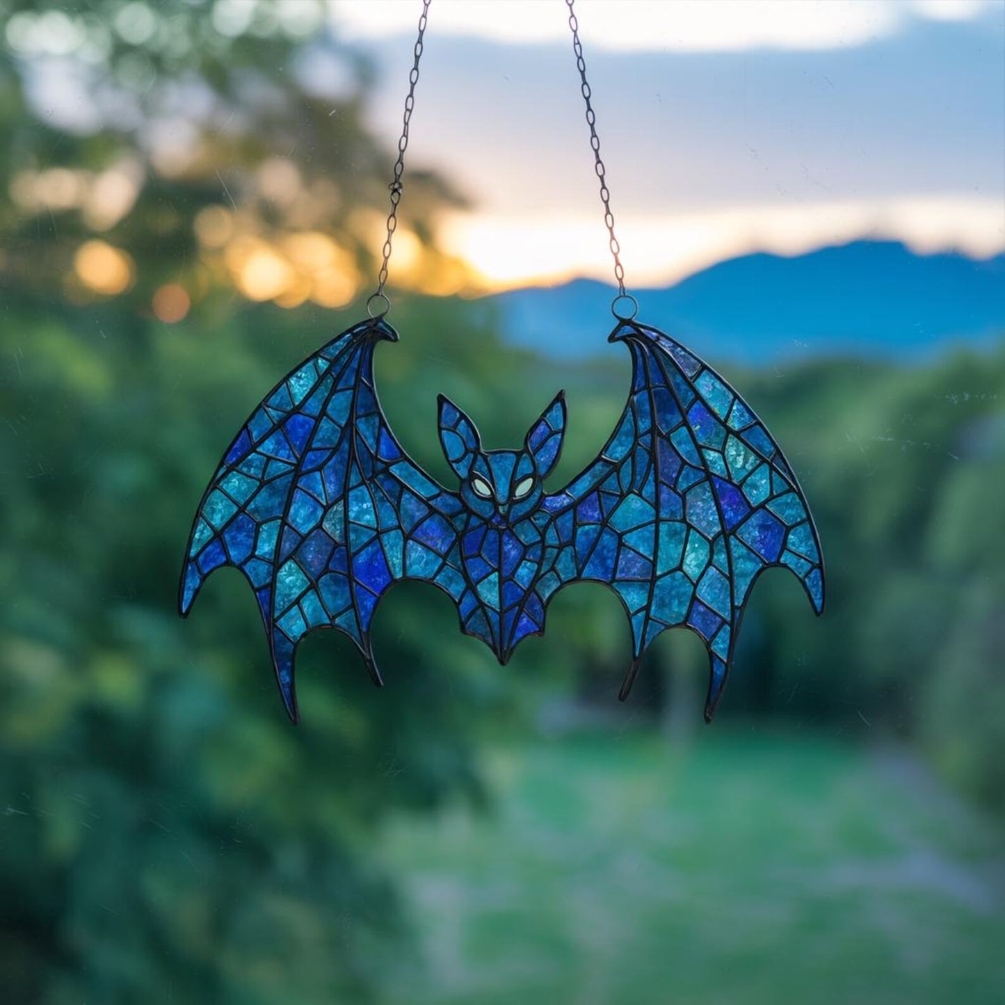 Spooky Bat Acrylic Window Suncatcher