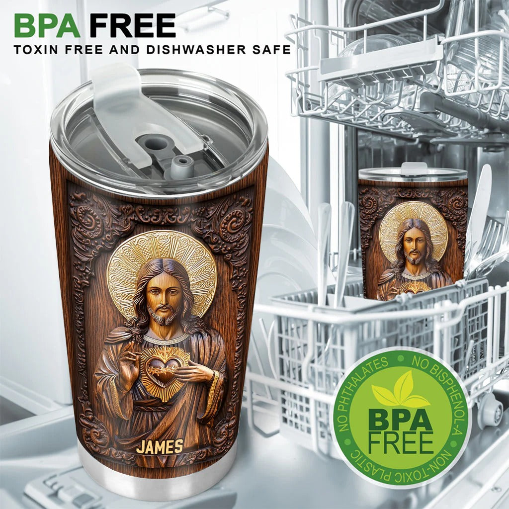 Jesus Lover - Personalized Jesus Tumbler