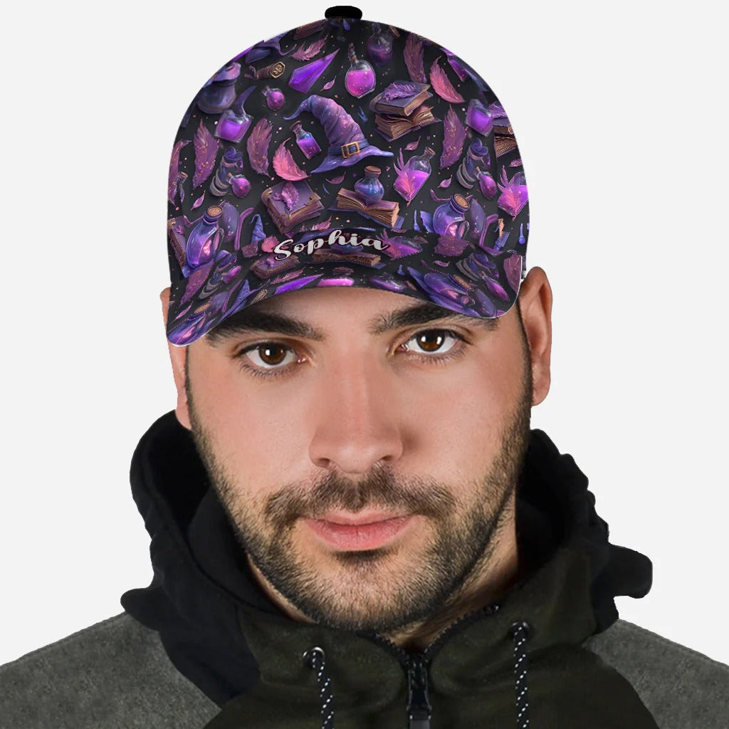 Purple Witch - Personalized Classic Cap