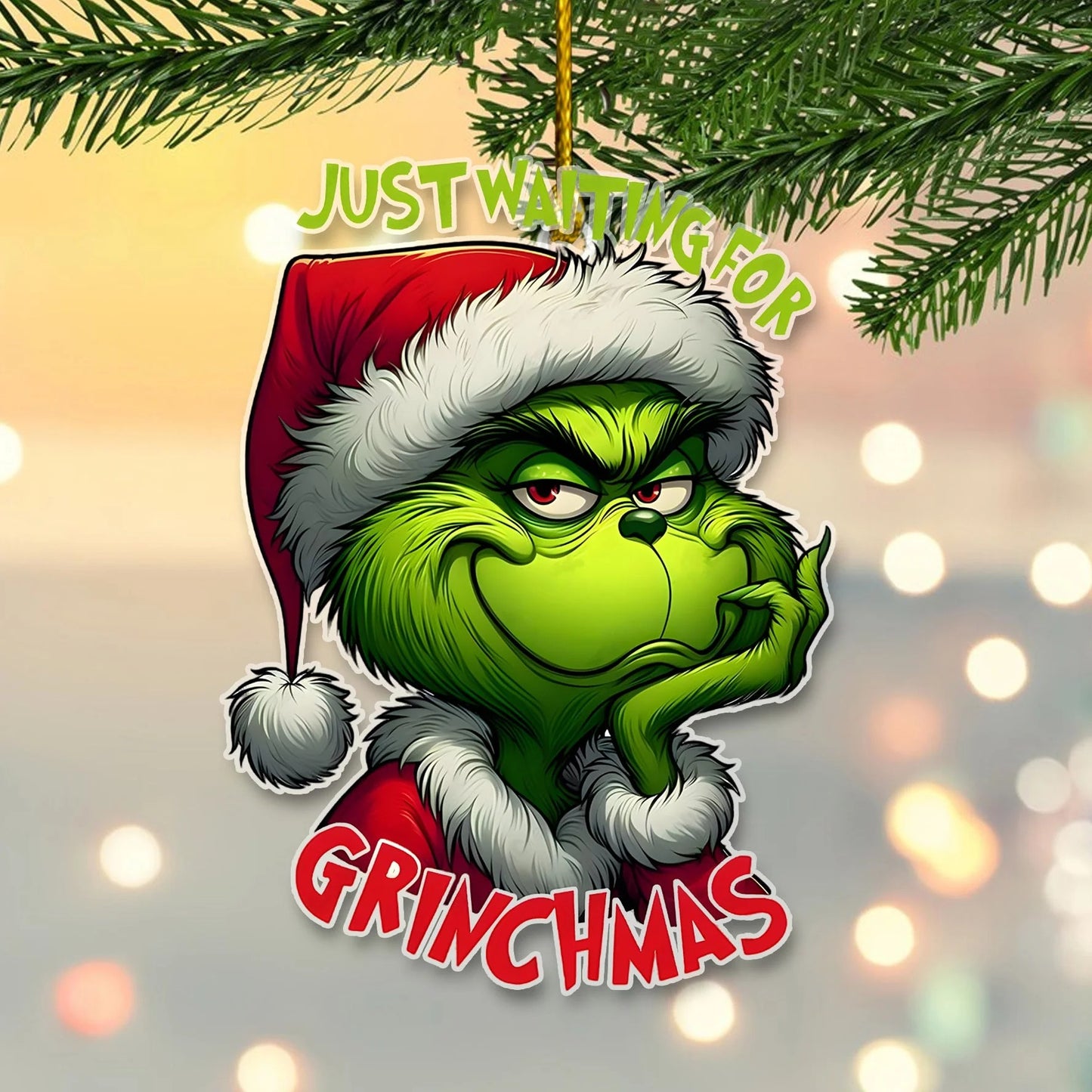 Christmas Funny Acrylic Ornament - Gift For Christmas