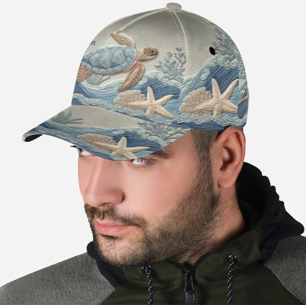 Turtle Spirit, Personalized Turtle Classic Cap