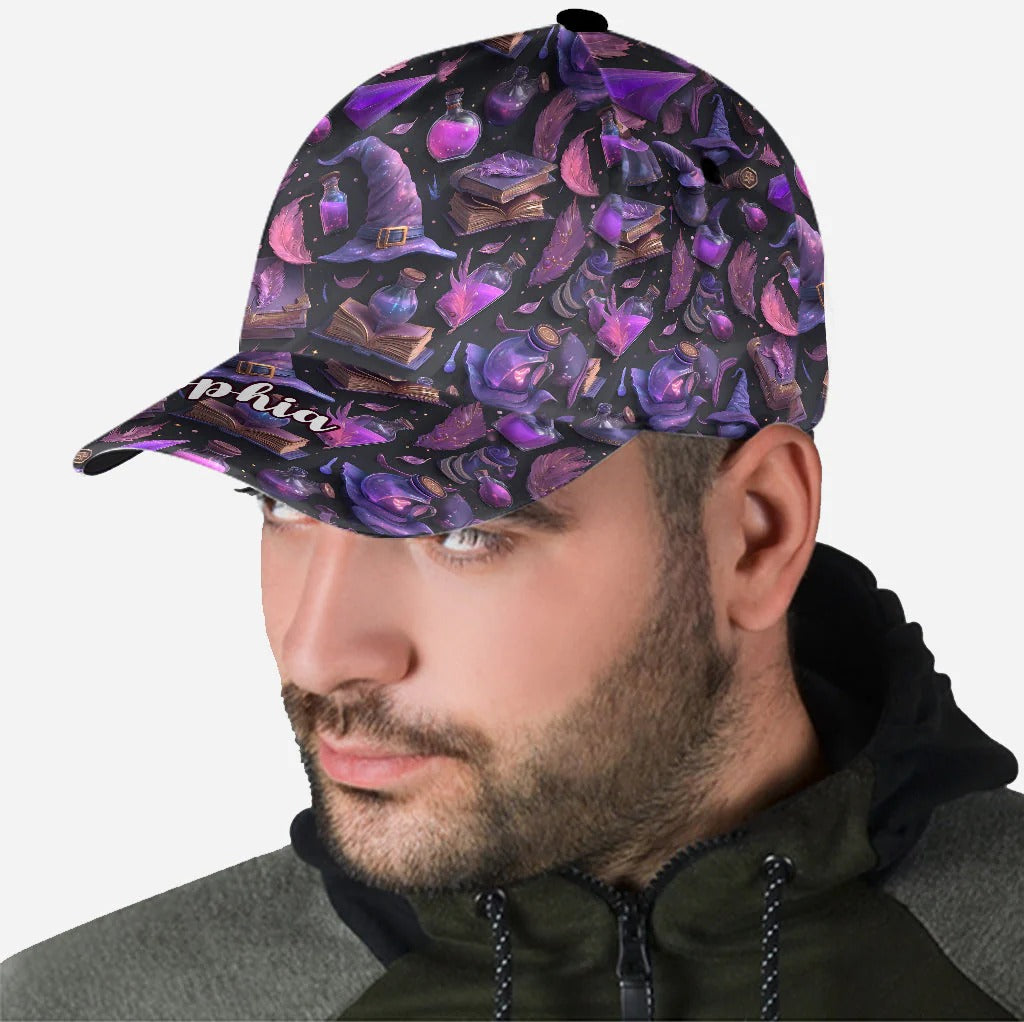 Purple Witch - Personalized Classic Cap
