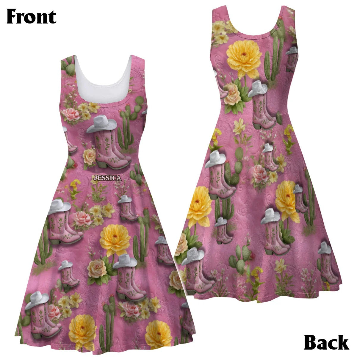 You And Me We Got This - Personalized Sleeveless Dress