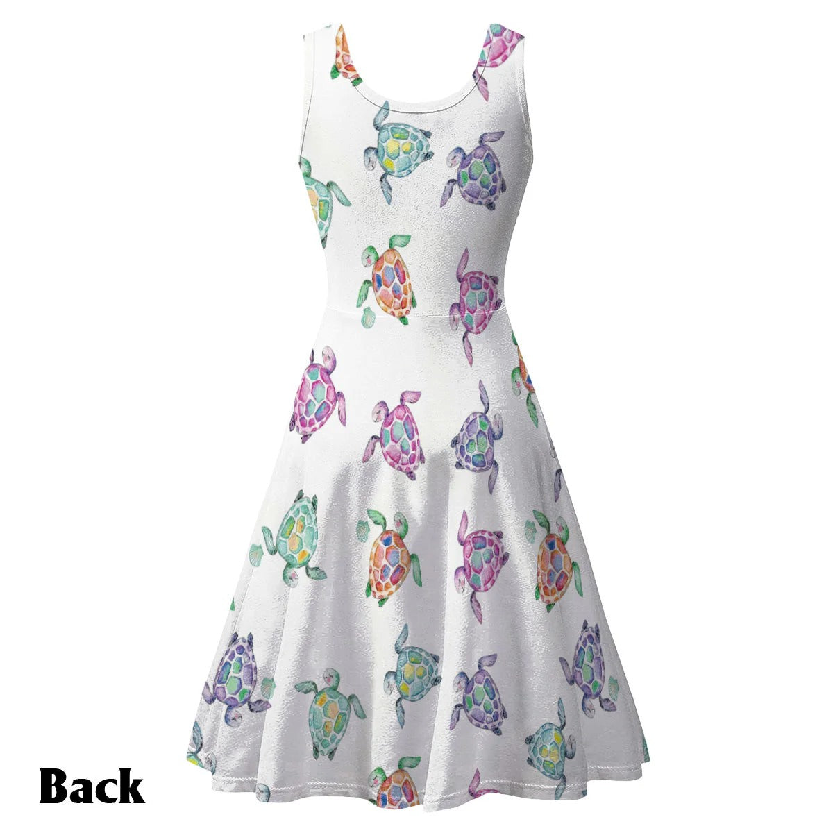 Love Turtles - Personalized Sleeveless Dress