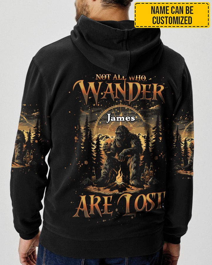 Personalized Bigfoot Forest All Over Print