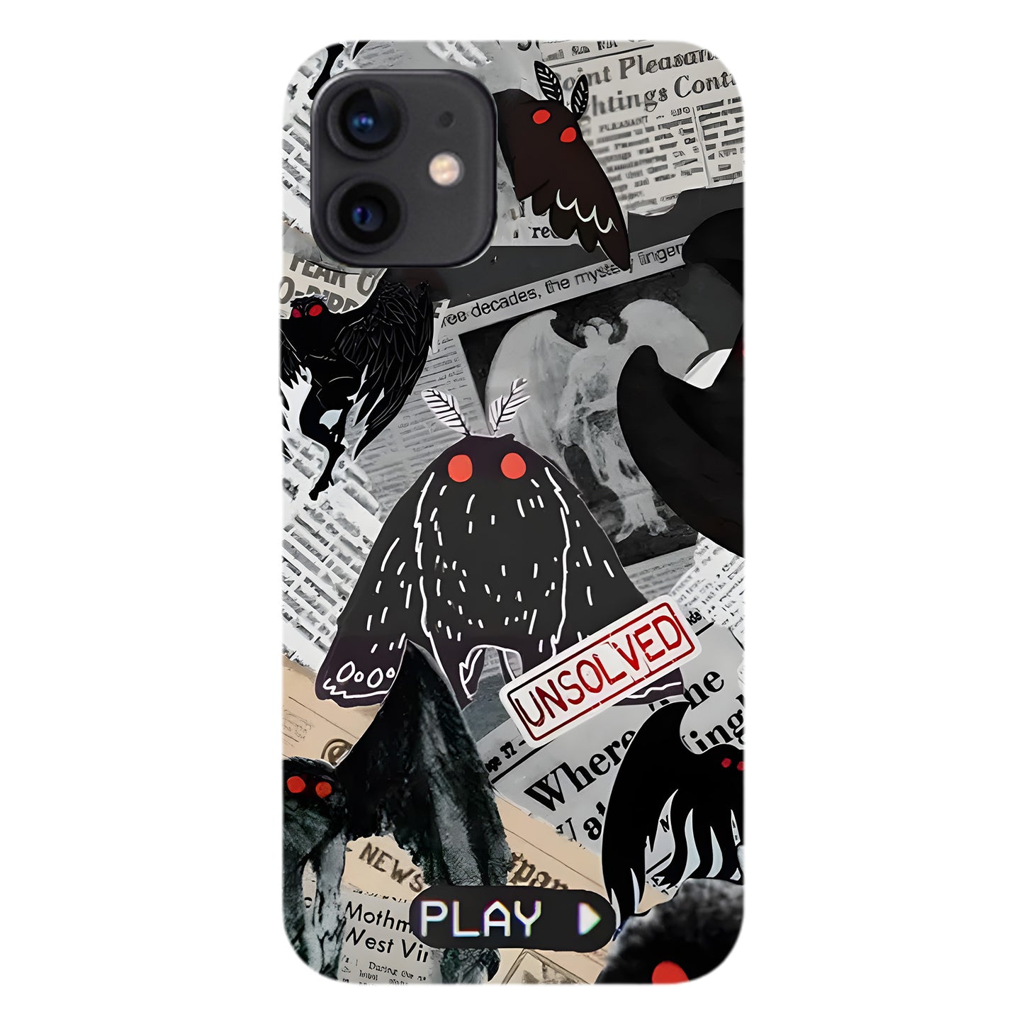 Mothman “Unsolved” Phone Case