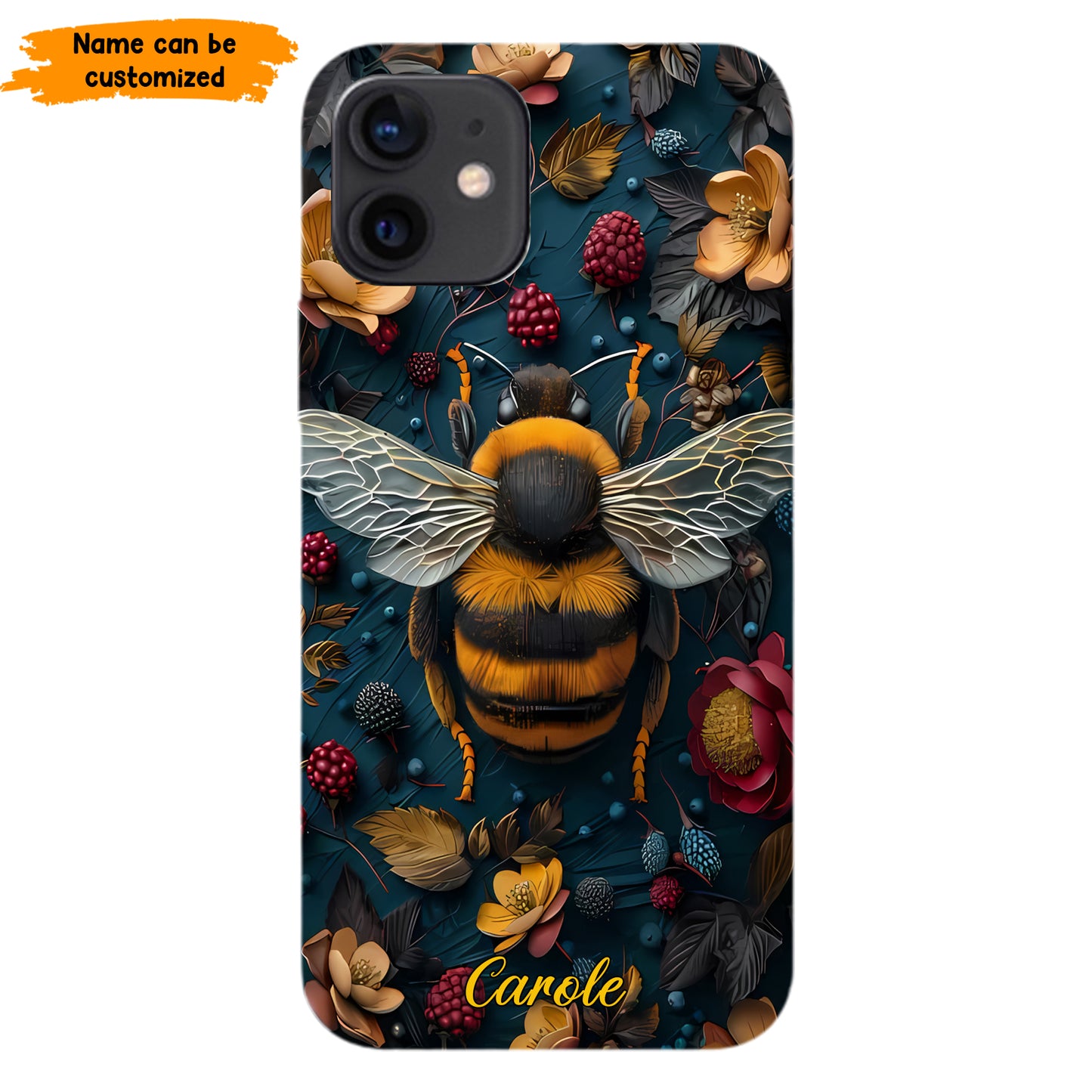 Bee & Floral Phone Case Phone Case