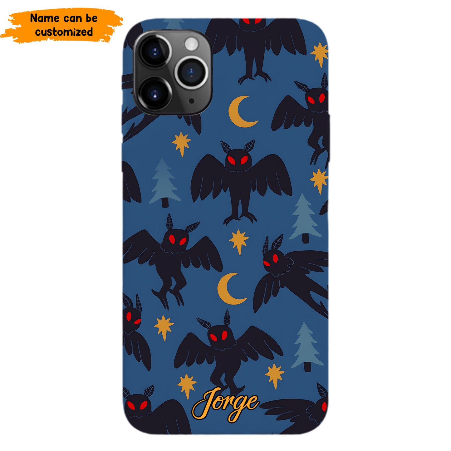 Cryptid Cutie – Personalized Mothman Phone Case