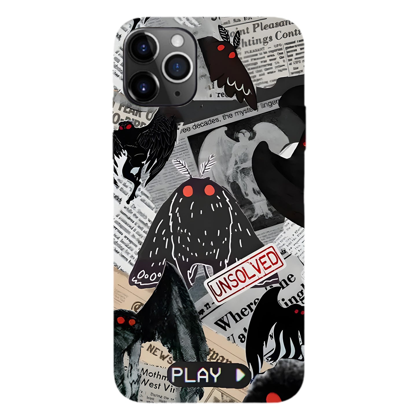 Mothman “Unsolved” Phone Case