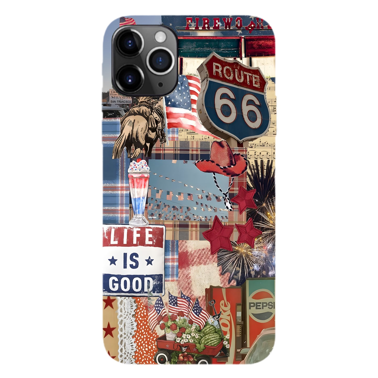 Life Is Good - Western Cowboy Phone Case