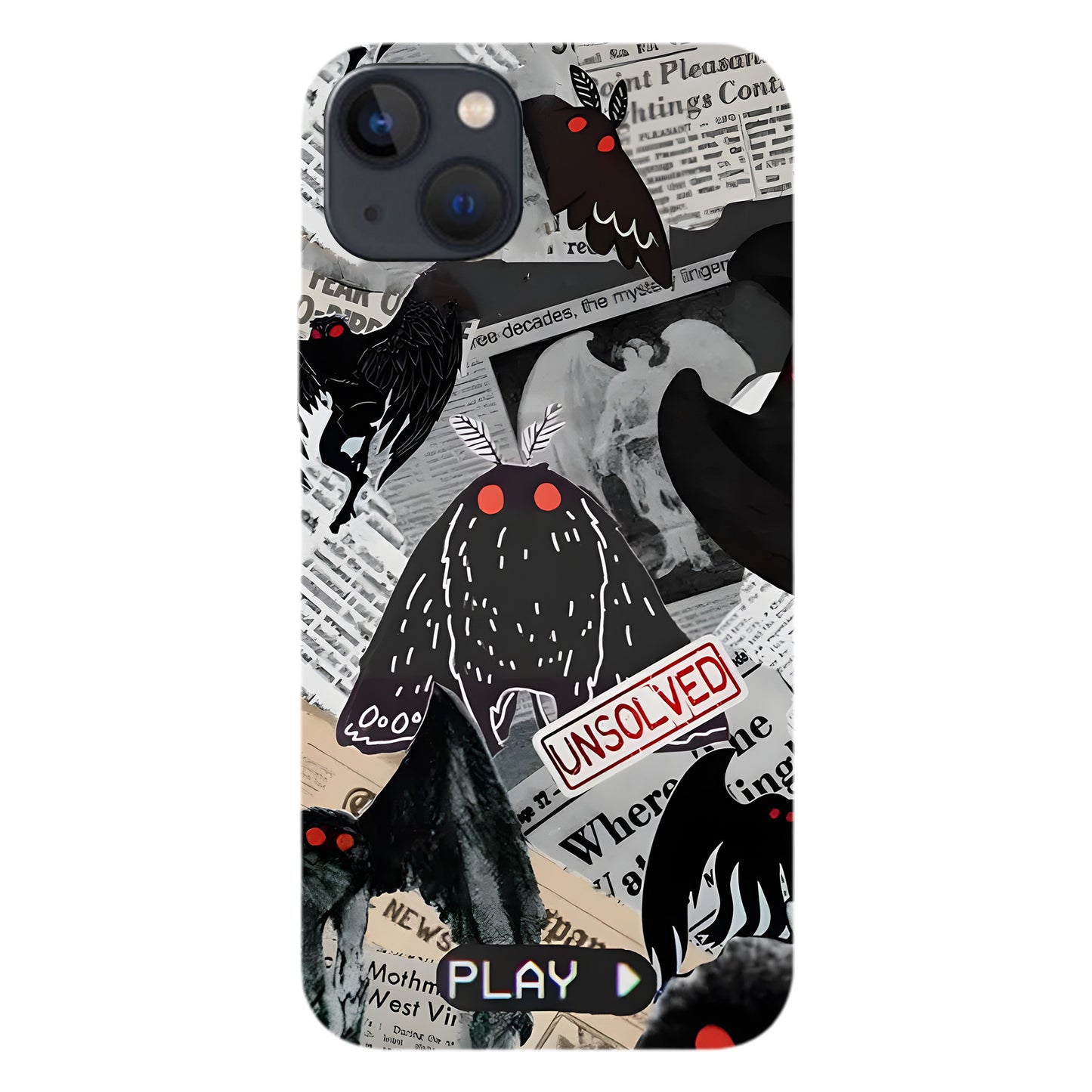 Mothman “Unsolved” Phone Case