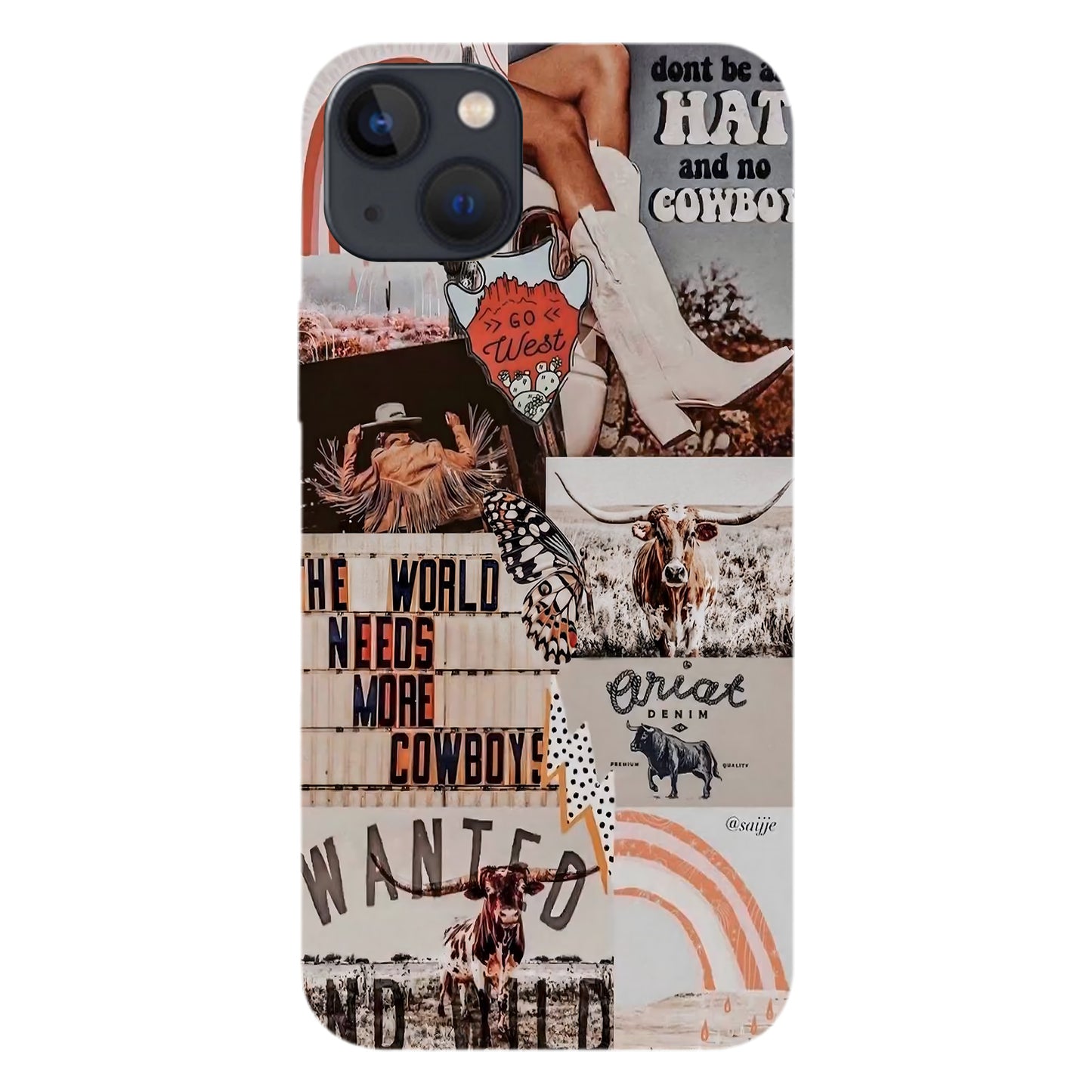 Wild West Spirit – Soft Western Aesthetic Phone Case