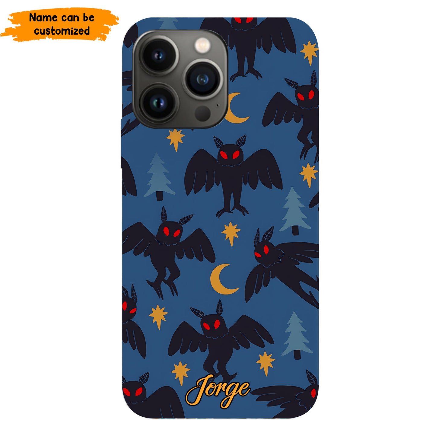 Cryptid Cutie – Personalized Mothman Phone Case