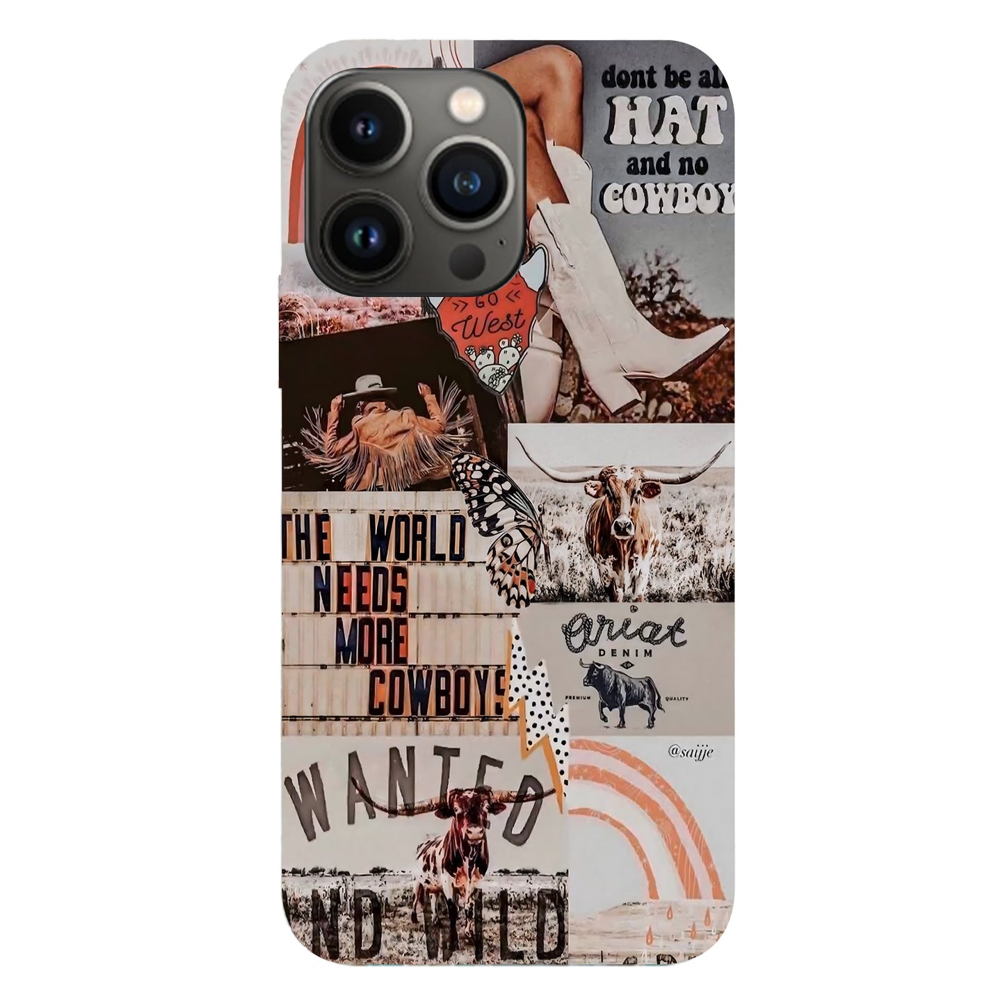 Wild West Spirit – Soft Western Aesthetic Phone Case