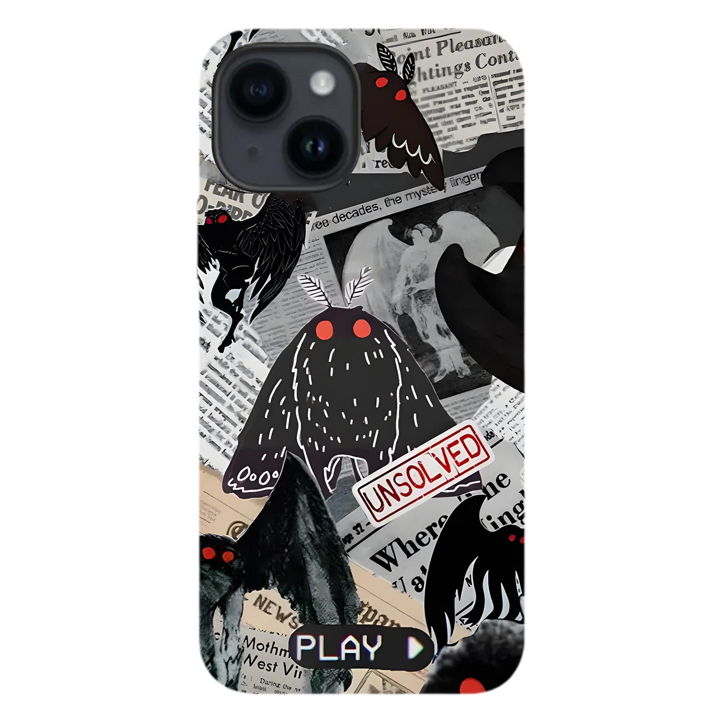 Mothman “Unsolved” Phone Case