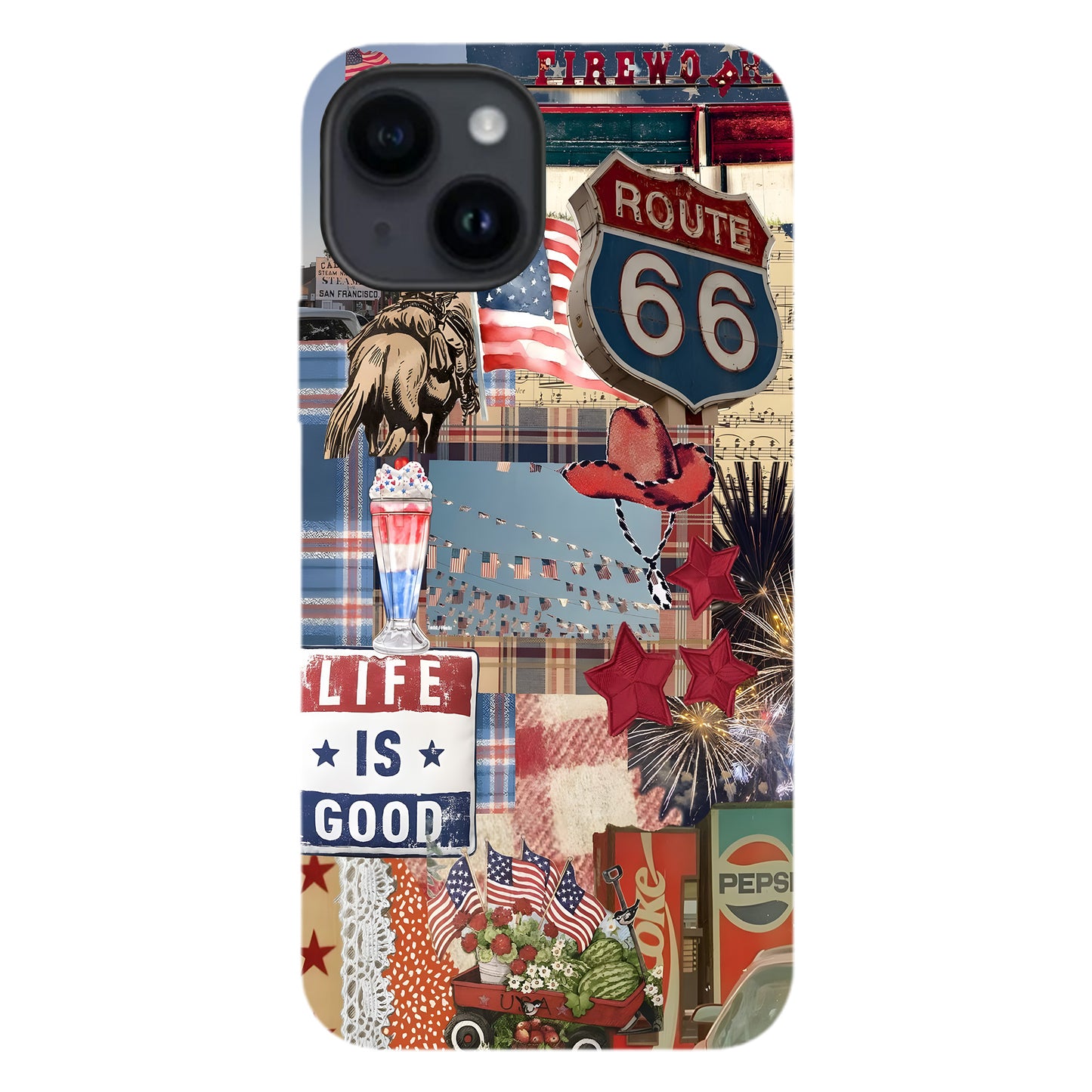 Life Is Good - Western Cowboy Phone Case